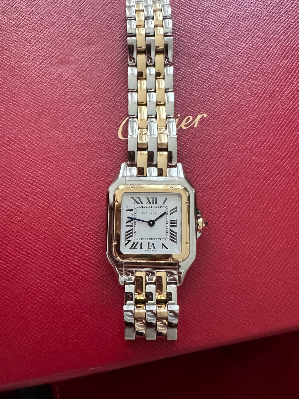 PANTHÈRE DE CARTIER WATCH medium model NEW - Picture 8 of 12